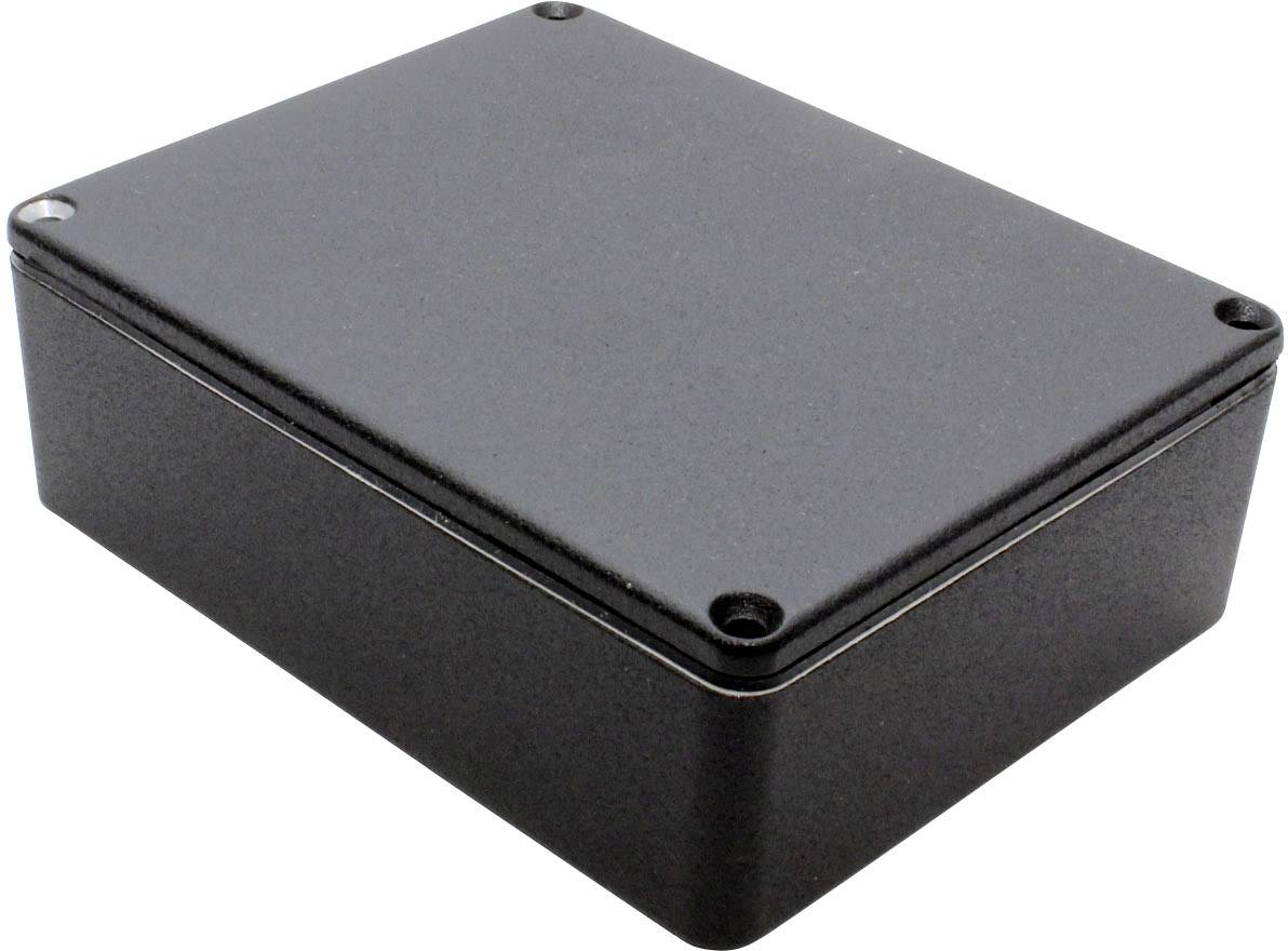 Hammond Electronics 1590WBB2BK Universal enclosure 119 x 94 x 38 Aluminium (die-cast) Black 1 pc(s)
