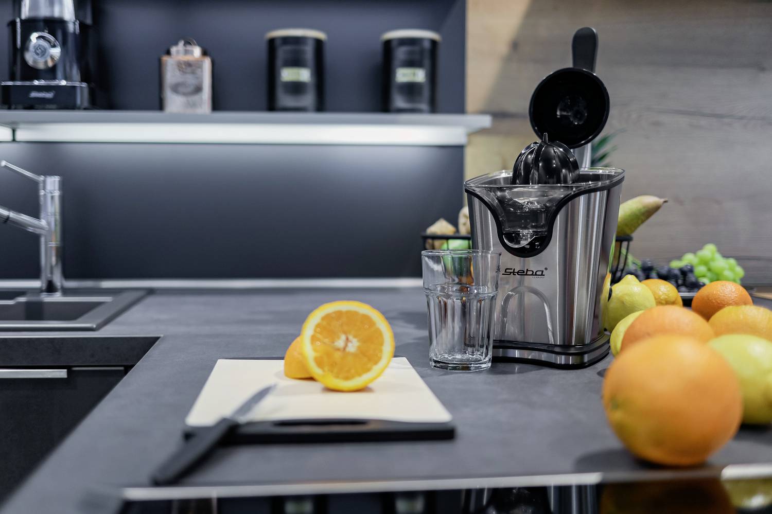 Steba Lemon squeezer ZP 3 100 W with base Stainless steel