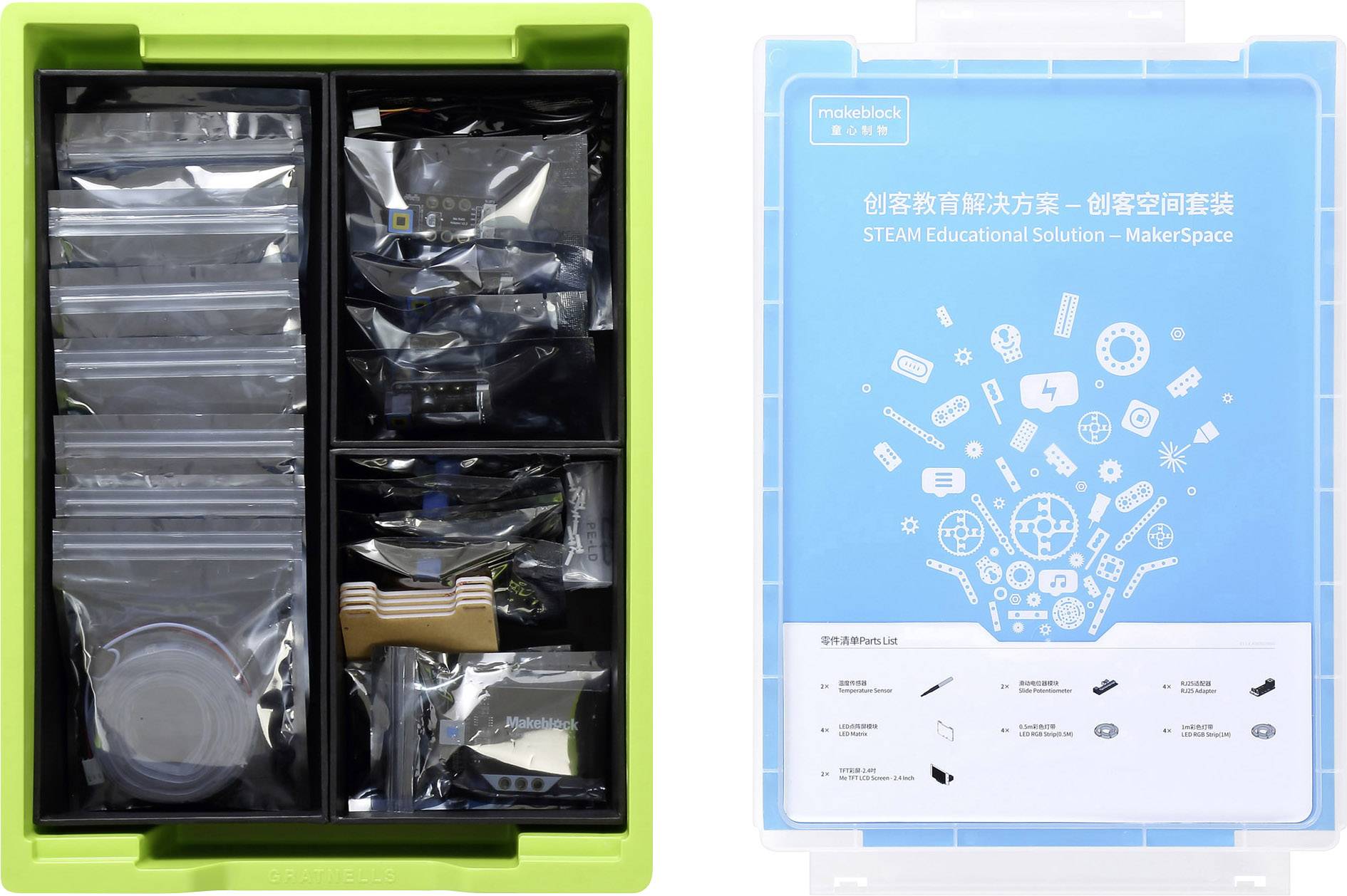 Makeblock MakerSpace Kits Accessories Expansion kit MakerSpace Electronic Modules 4