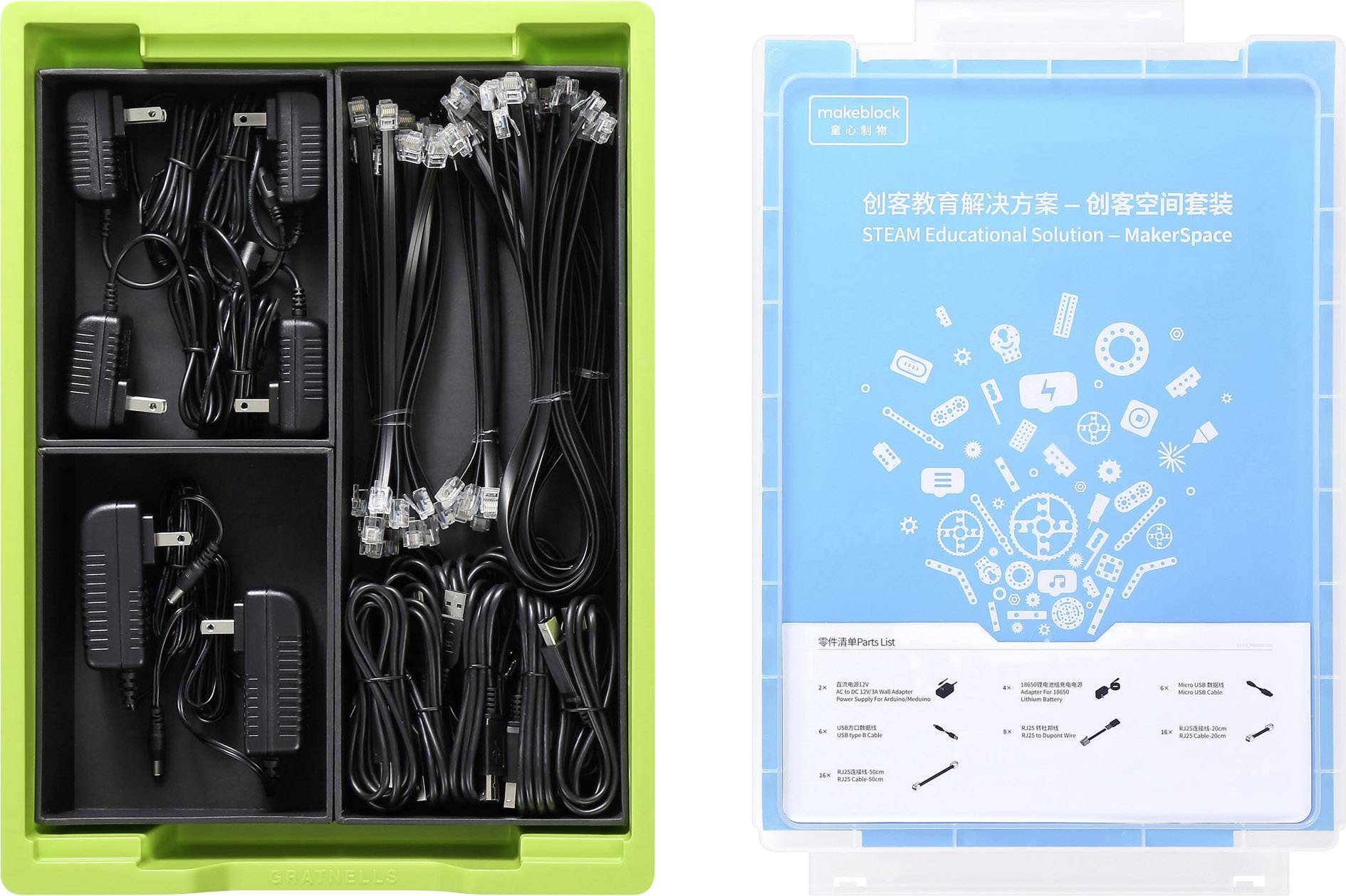 Makeblock MakerSpace Kits Accessories Expansion kit MakerSpace Electronic Modules 6