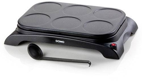 DOMO DO8709P Crepe maker 6 pannikins