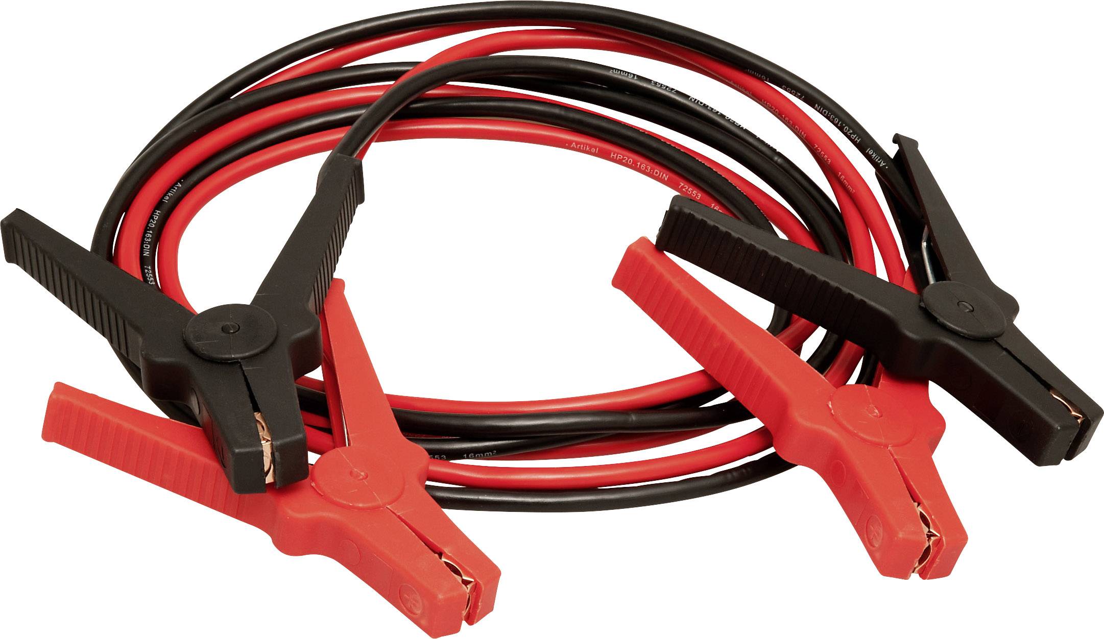 HP Autozubehör Jump lead 19.4 mm² Duralumin 3.00 m Plastic clamps