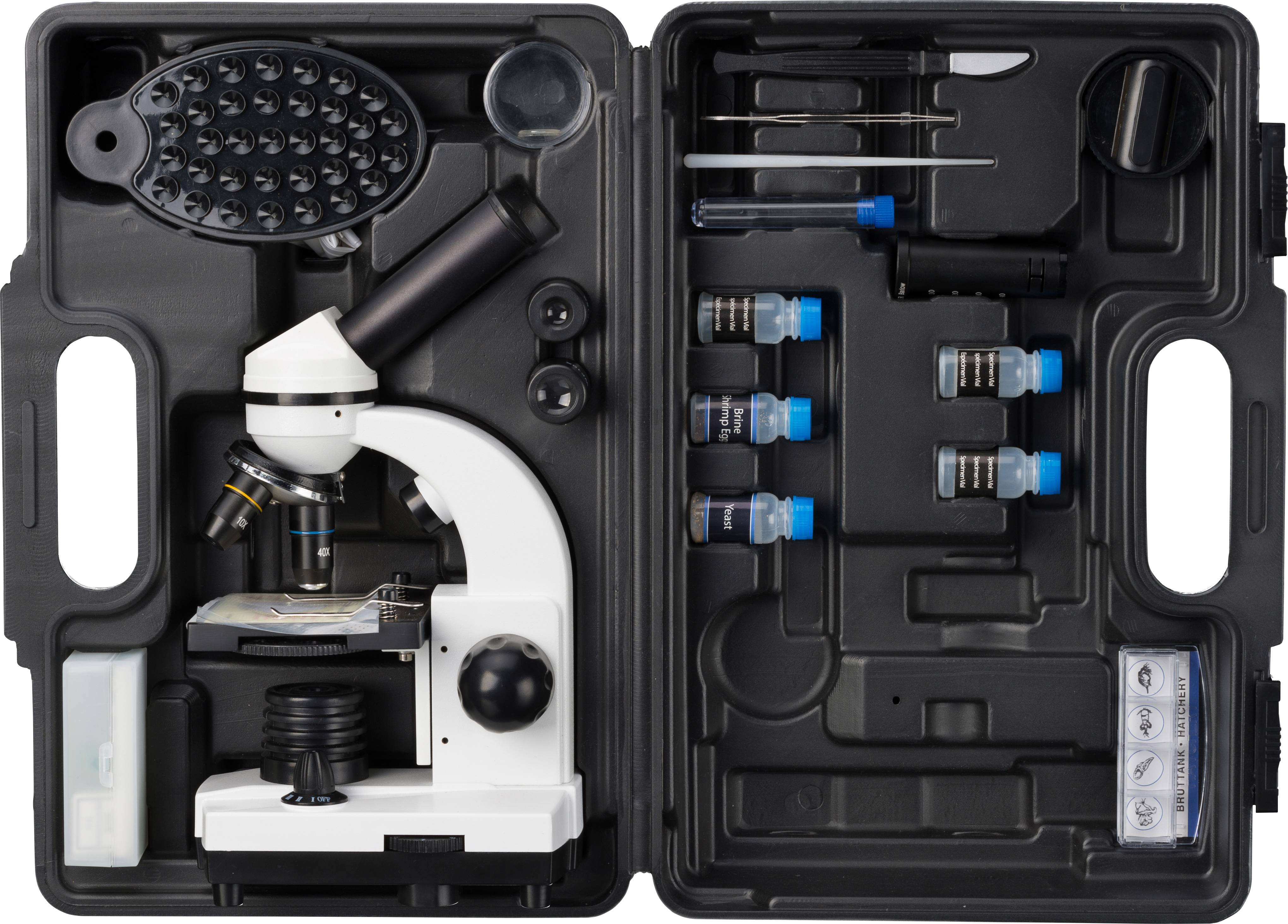 Bresser Optik 8855610GYE000 Biolux SEL Kids microscope Monocular 1600 x Reflected light, Transmitted light