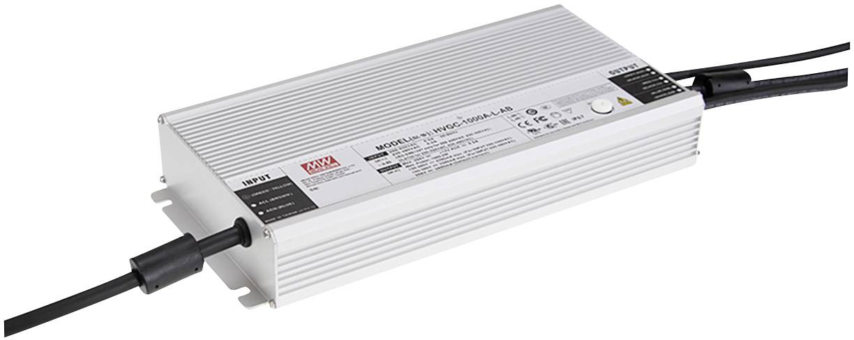 Mean Well HVGC-1000A-M-AB LED driver Constant power 1008 W 2100 - 5250 mA 95 - 240 V DC 3-in-1 dimmer, Outdoor, PFC circuit