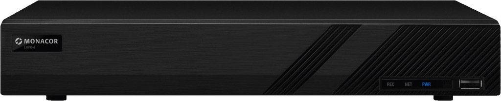 Monacor ELIPR-4 ELIPR-4 4-channel Network video recorder