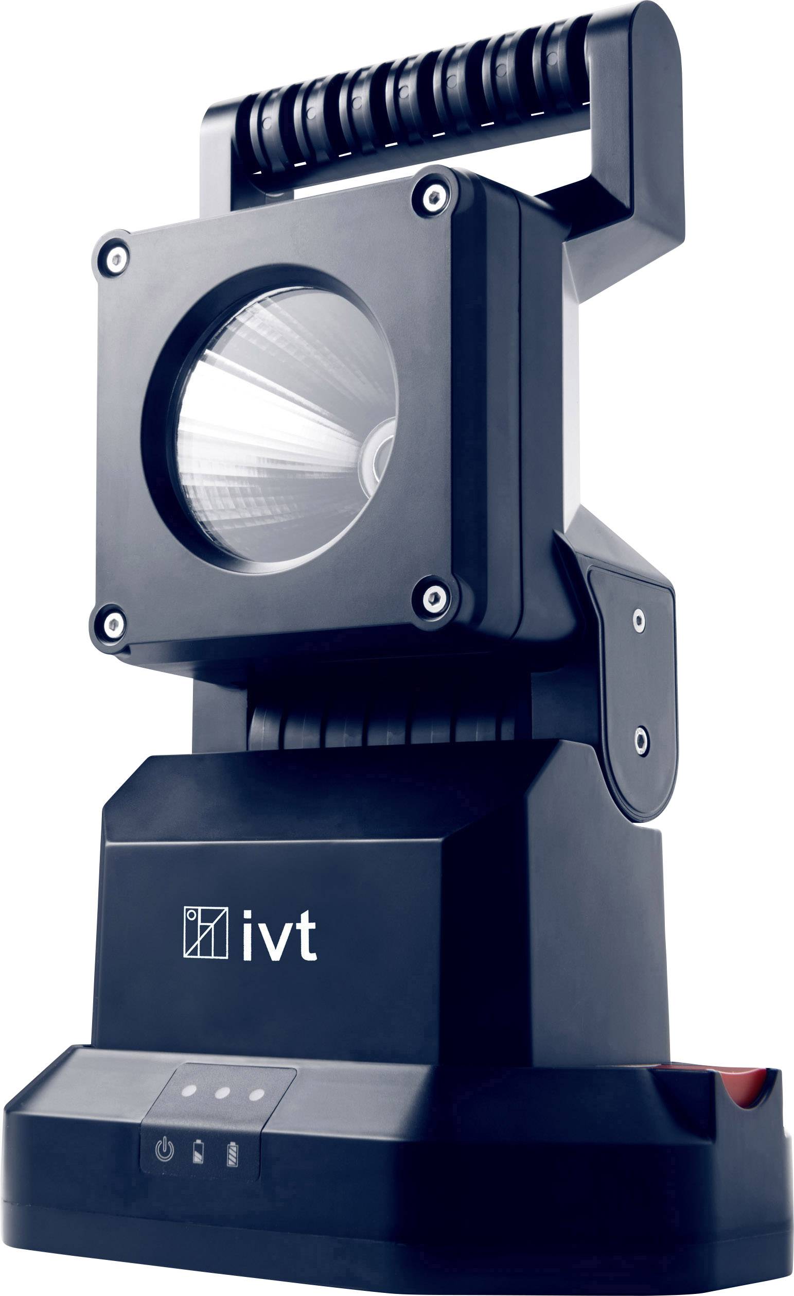 IVT LED (monochrome) Cordless handheld searchlight PL-828 350 lm 312224