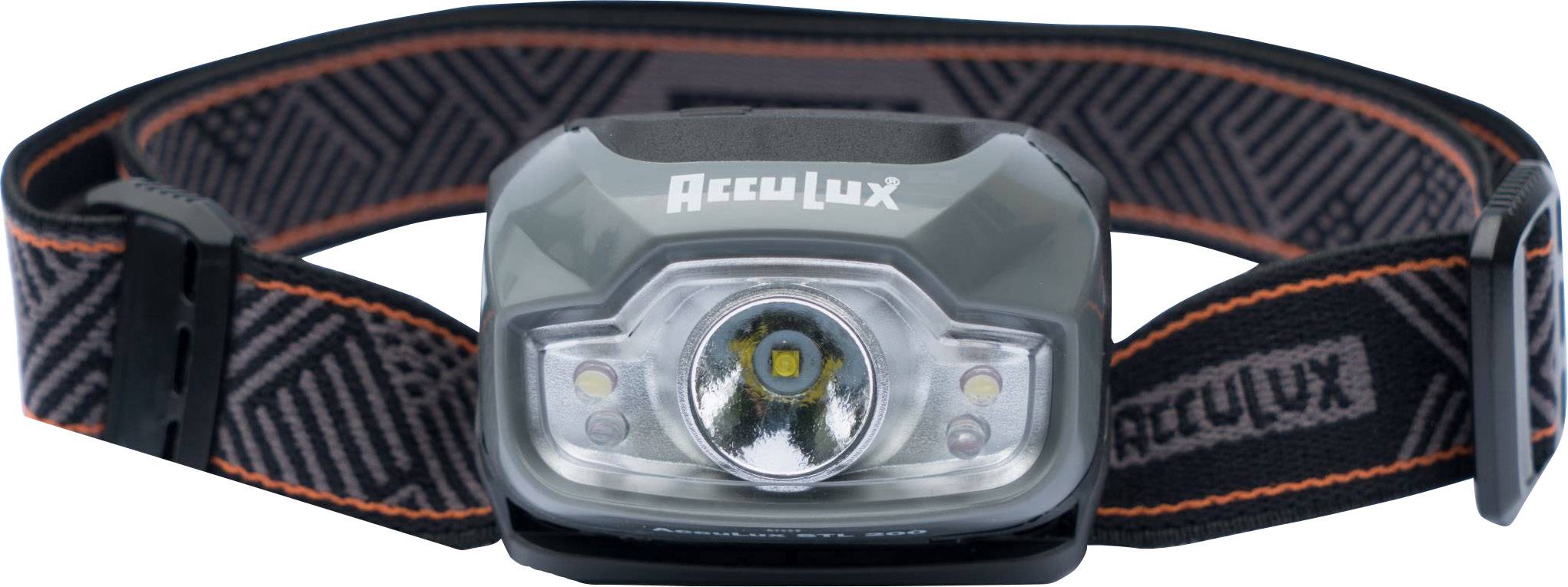 AccuLux STL 200 LED (monochrome) Headlamp battery-powered 200 lm 438012