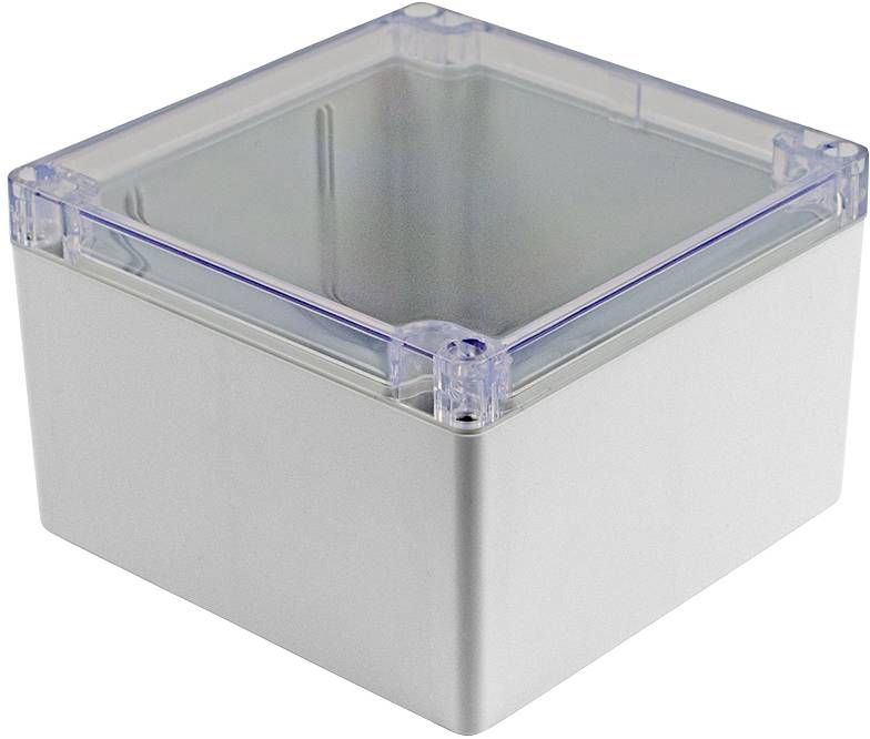 Hammond Electronics 1554 PC CL 1554QA2GYCL Universal enclosure Polycarbonate (PC) Grey 1 pc(s)