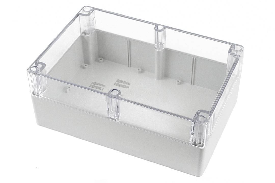 Hammond Electronics 1554 PC CL 1554XA2GYCL Universal enclosure Polycarbonate (PC) Grey 1 pc(s)