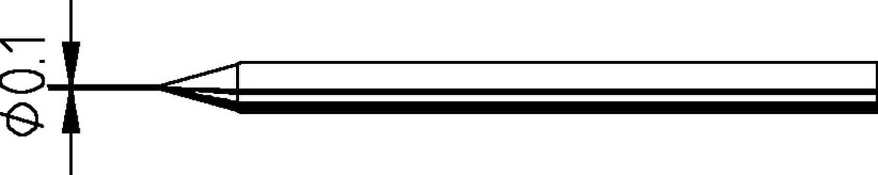 Ersa 0042BD Soldering tip Pencil-shaped Tip size 1.50 mm Tip length 3 mm Content 1 pc(s)