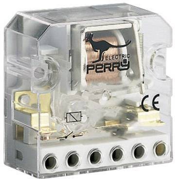 Impulse changeover switch Flush mount Wallair Stromstoßschalter 1 maker 24 V AC 10 A 1 pc(s)