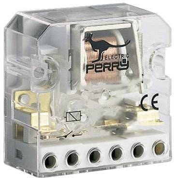 Impulse changeover switch Flush mount Wallair Stromstoßschalter 2 makers 12 V AC 10 A 1 pc(s)
