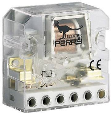 Impulse changeover switch Flush mount Wallair Stromstoßschalter 2 makers 230 V AC 10 A 1 pc(s)