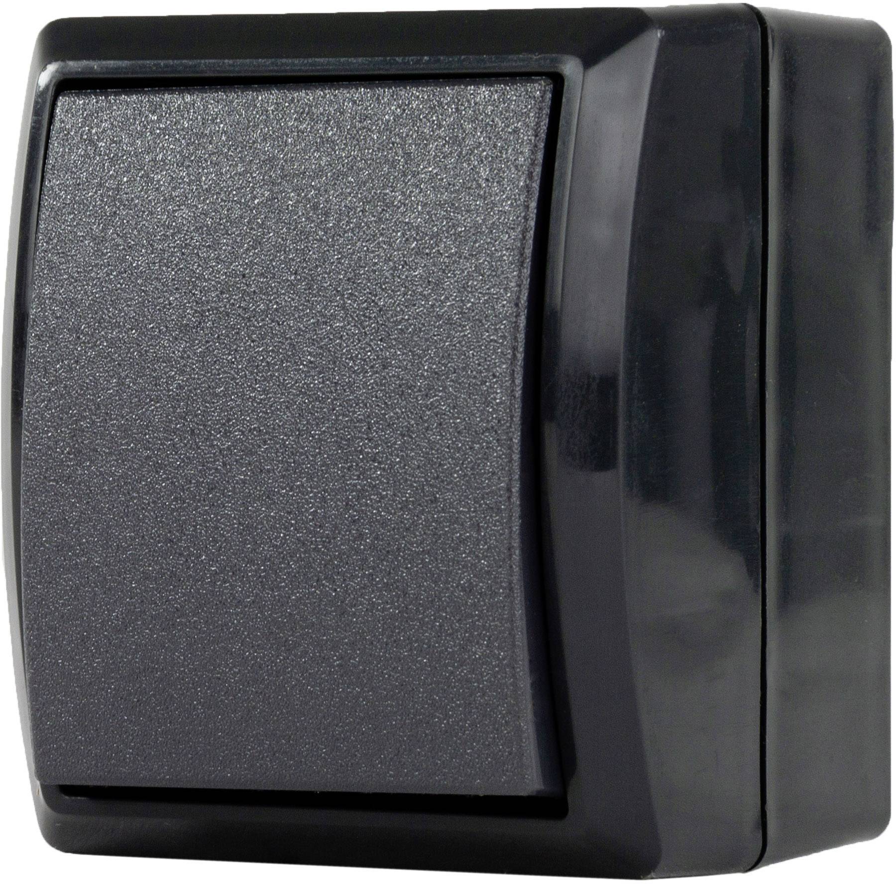REV 0007301900 Surface-mount switch IP44 Anthracite
