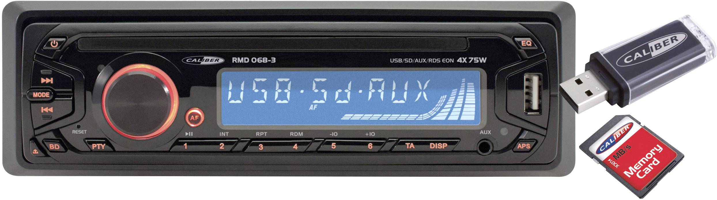 Caliber Audio Technology RMD068-3 Car stereo