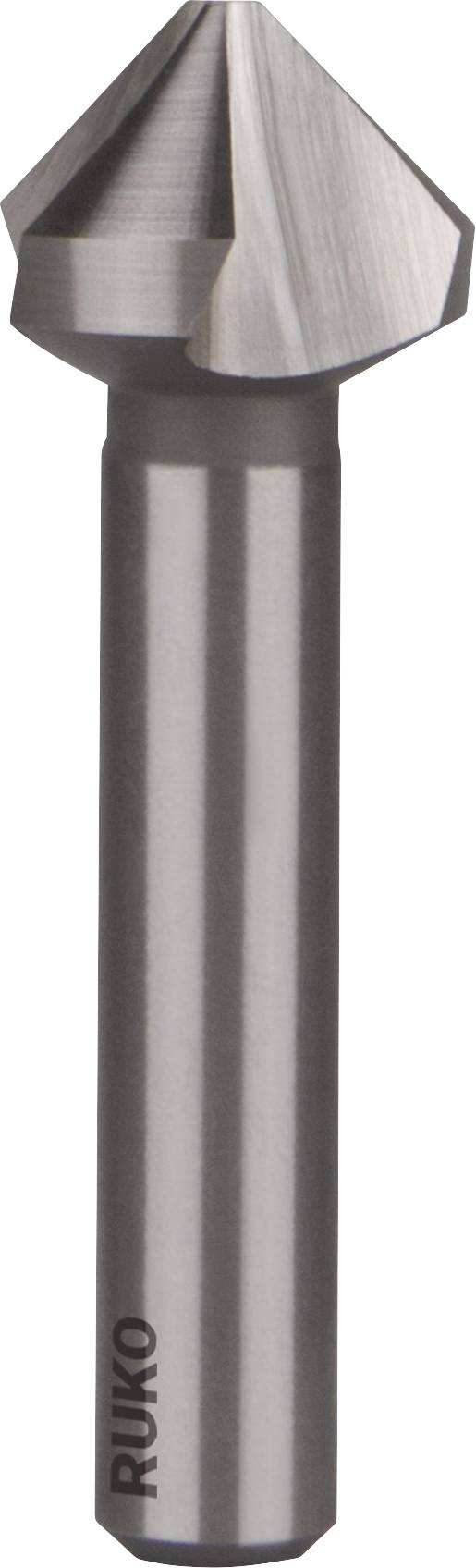 Metal drill bit from Ruko with a tapered conical head, suitable for drilling into various materials. Body is cylindrical.