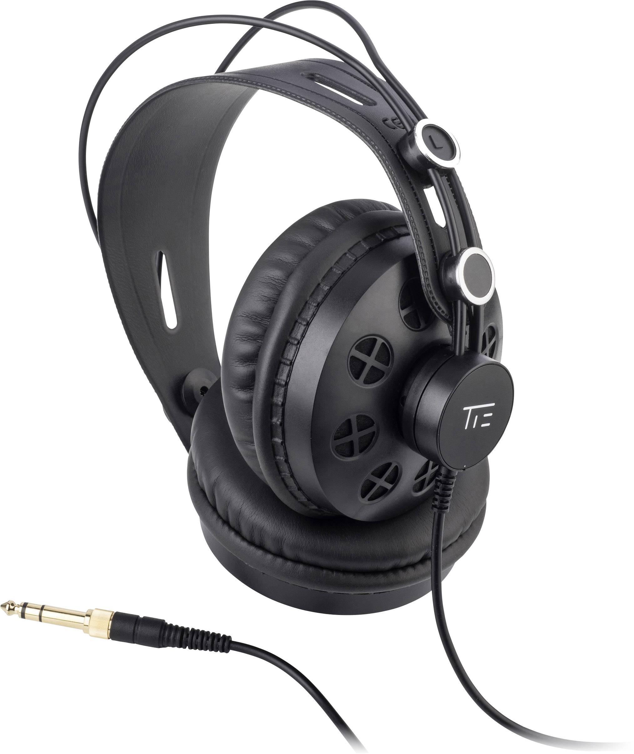 Tie Studio THP-580 Over-ear headphones Corded (1075100) Black Studio