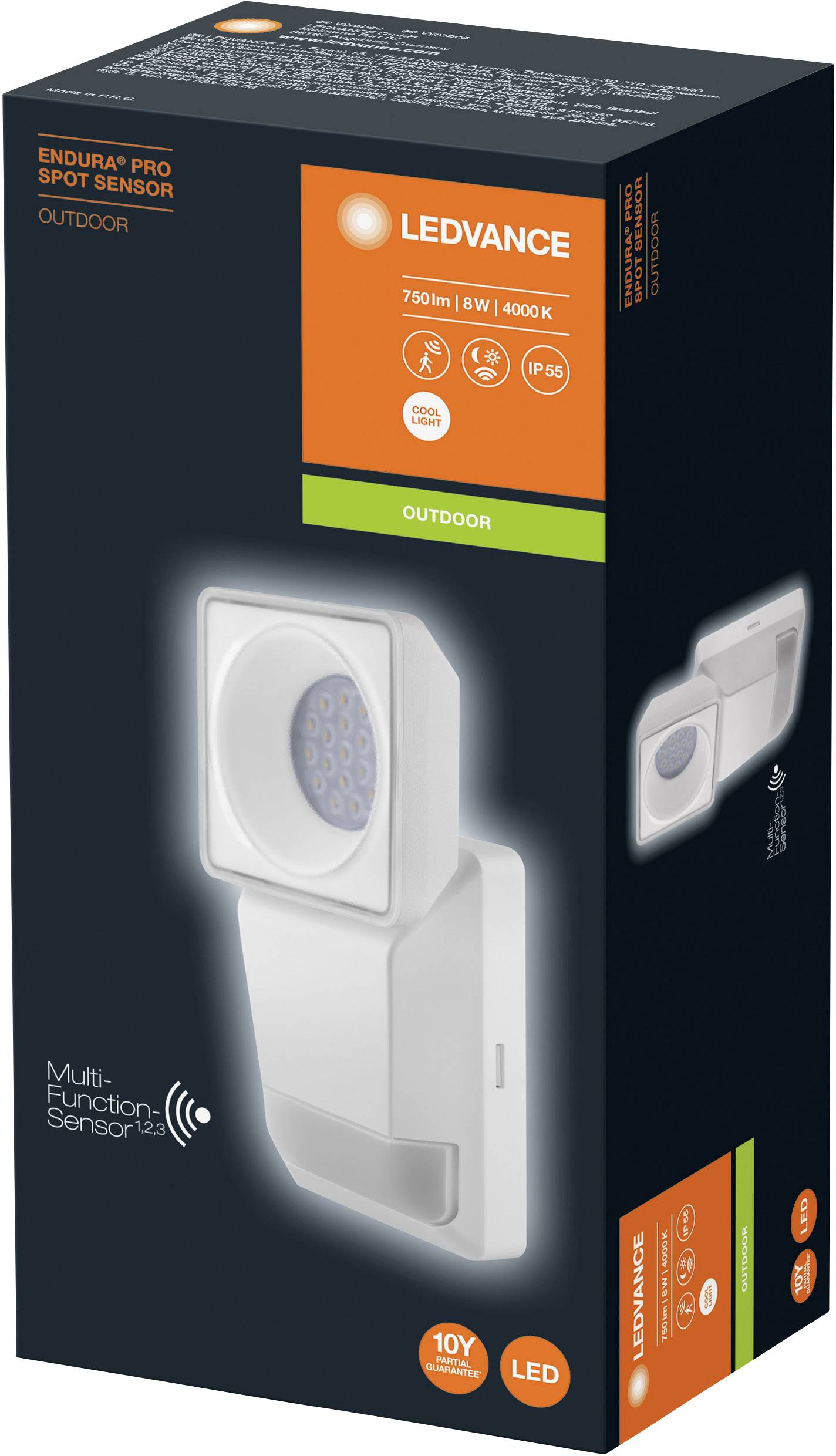 LEDVANCE ENDURA PRO SPOT SENSOR 4058075228863 LED outdoor floodlight White