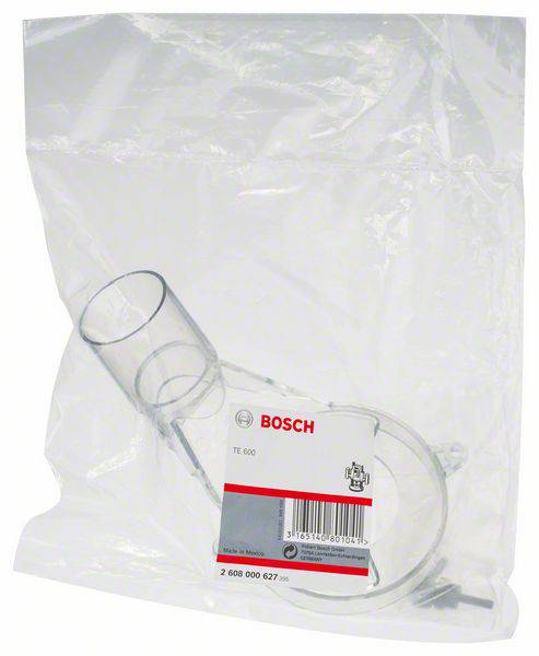 Plastic packaging with a Bosch label, containing a transparent plastic component, evidently a spare part for a device.
