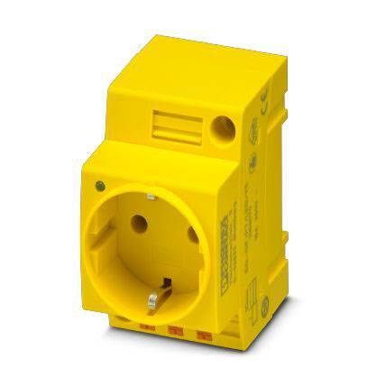 Phoenix Contact Socket EO-CF/PT/LED/YE Yellow (L x W x H) 60 x 45 x 75 mm 5 pc(s)