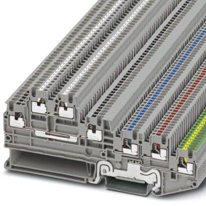 Phoenix Contact 3244471 Proximity switch/actuator terminal Push-in connector Grey 50 pc(s)