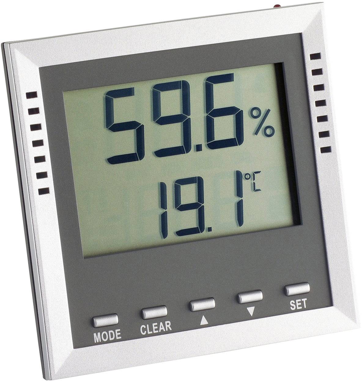 TFA Dostmann KLIMA GUARD Thermo-hygrometer Silver 30.5010.54.K