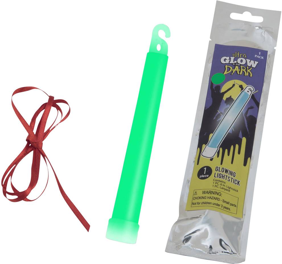 Europalms Glow stick set 12-piece Green 150 mm