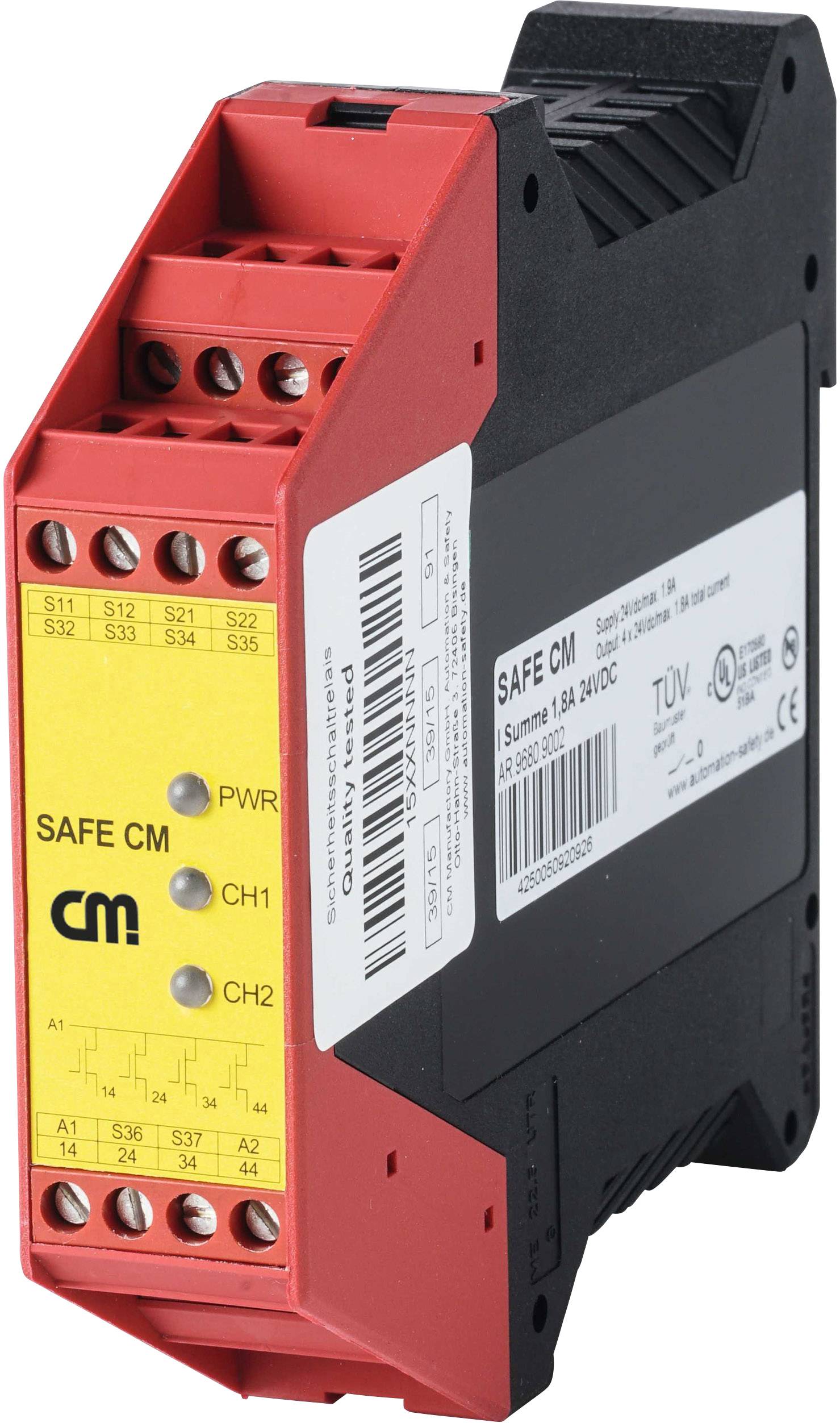 cm Manufactory post-switching relay for safety circuit mats/strips