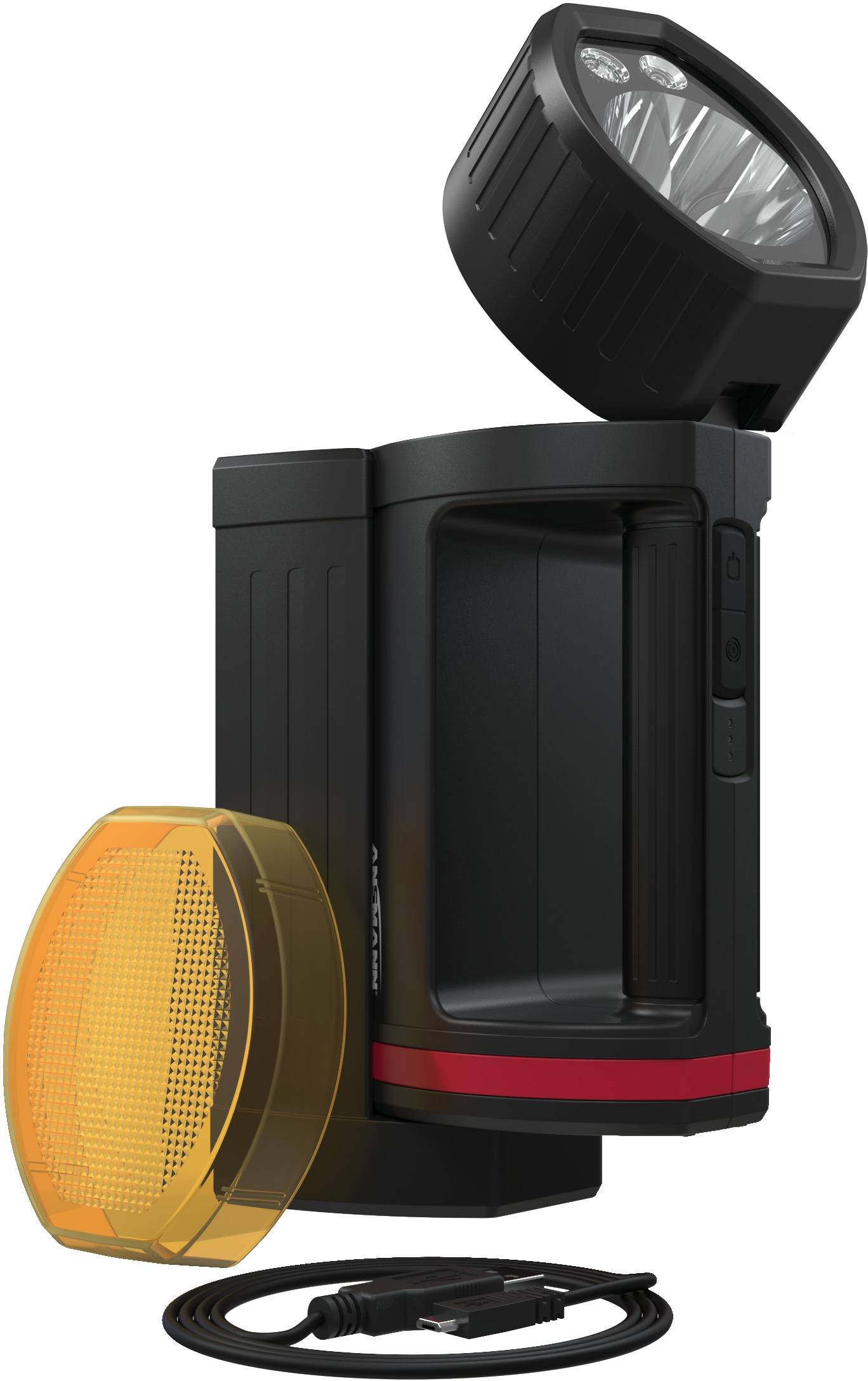 Ansmann LED (monochrome) Cordless handheld searchlight HS20R Pro 1700 lm 1600-0223