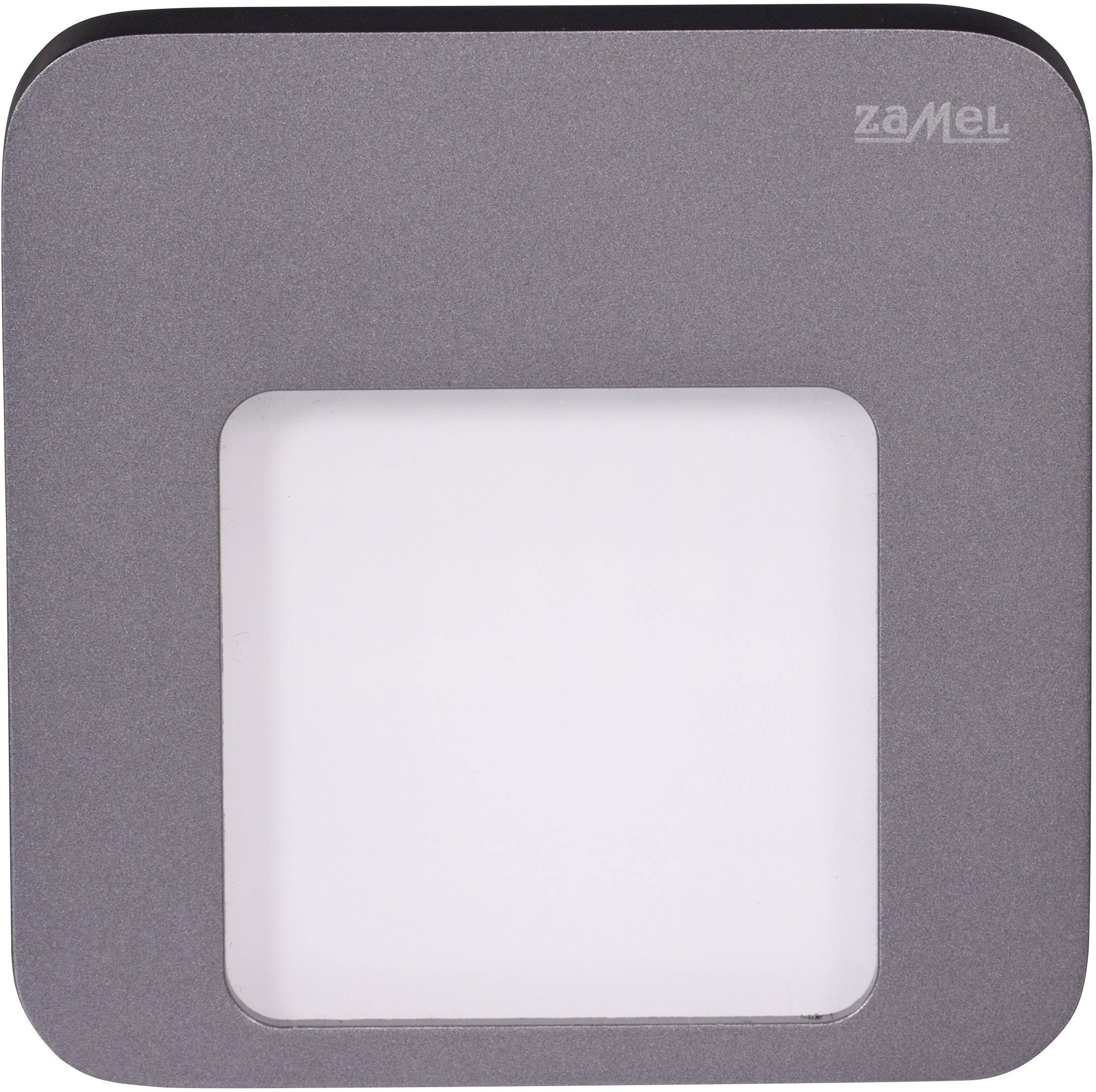 Zamel 01-221-32 Moza LED recessed wall light LED (monochrome) Built-in LED 0.42 W Graphite