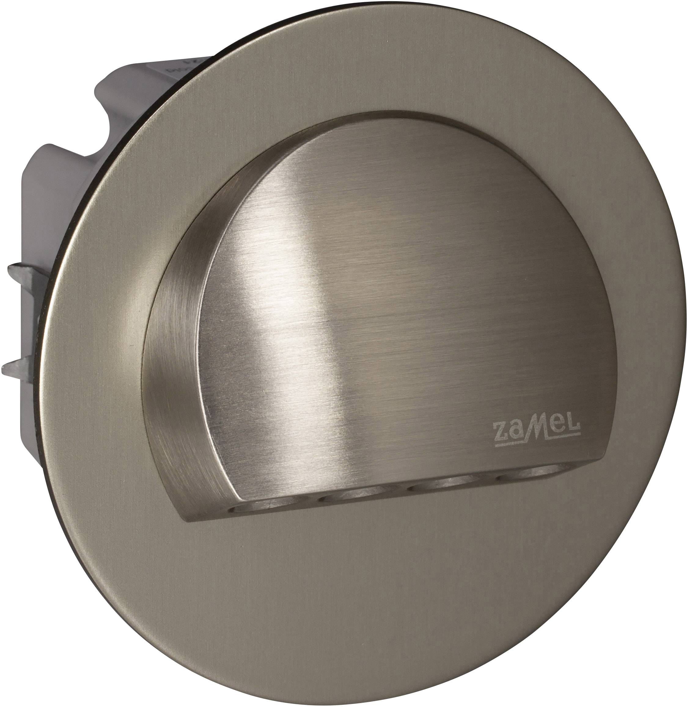 Zamel Rubi 09-221-22 LED recessed wall light 0.42 W Warm white Steel