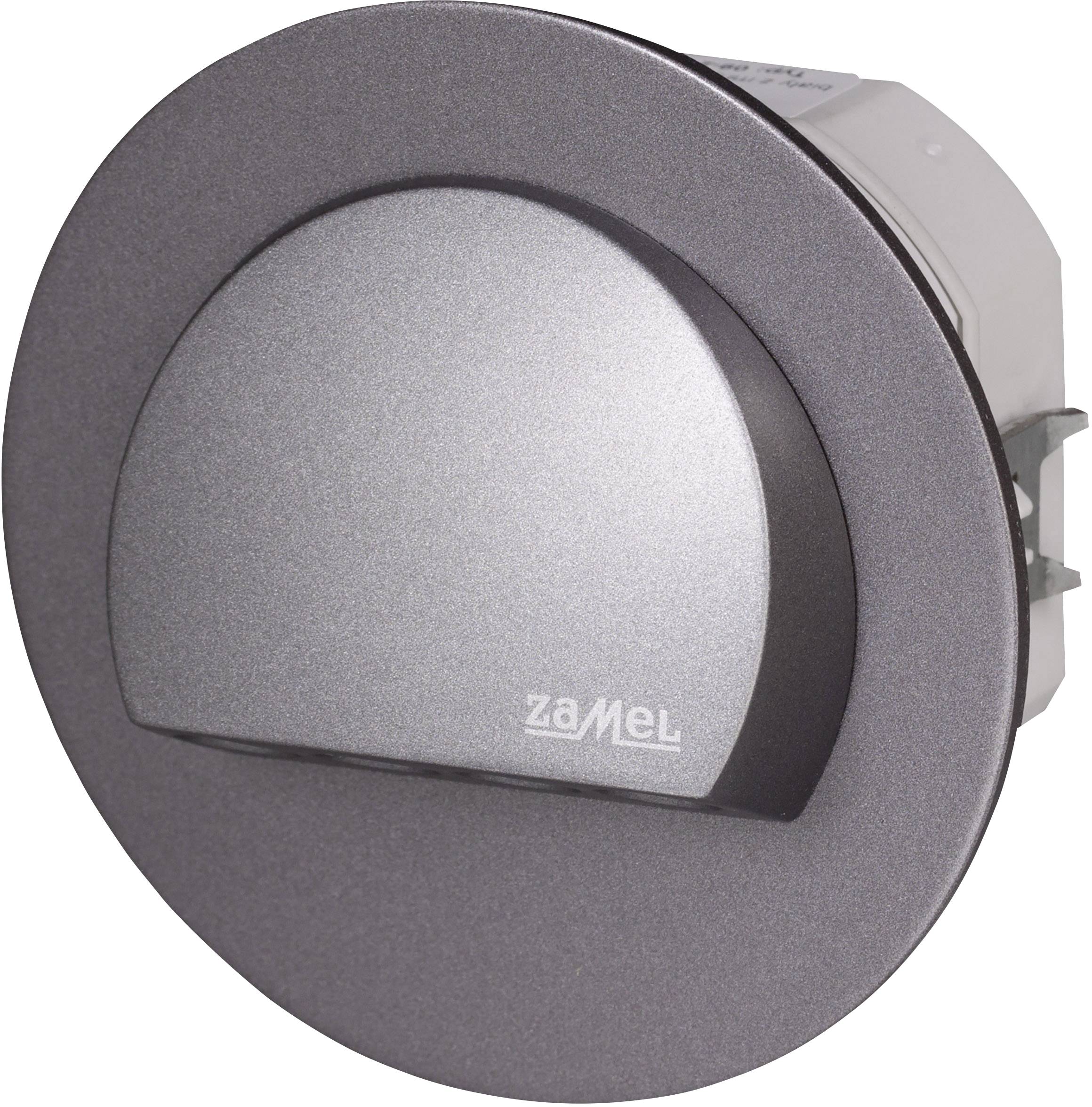 Zamel 09-221-32 Rubi LED recessed wall light LED (monochrome) Built-in LED 0.42 W Graphite