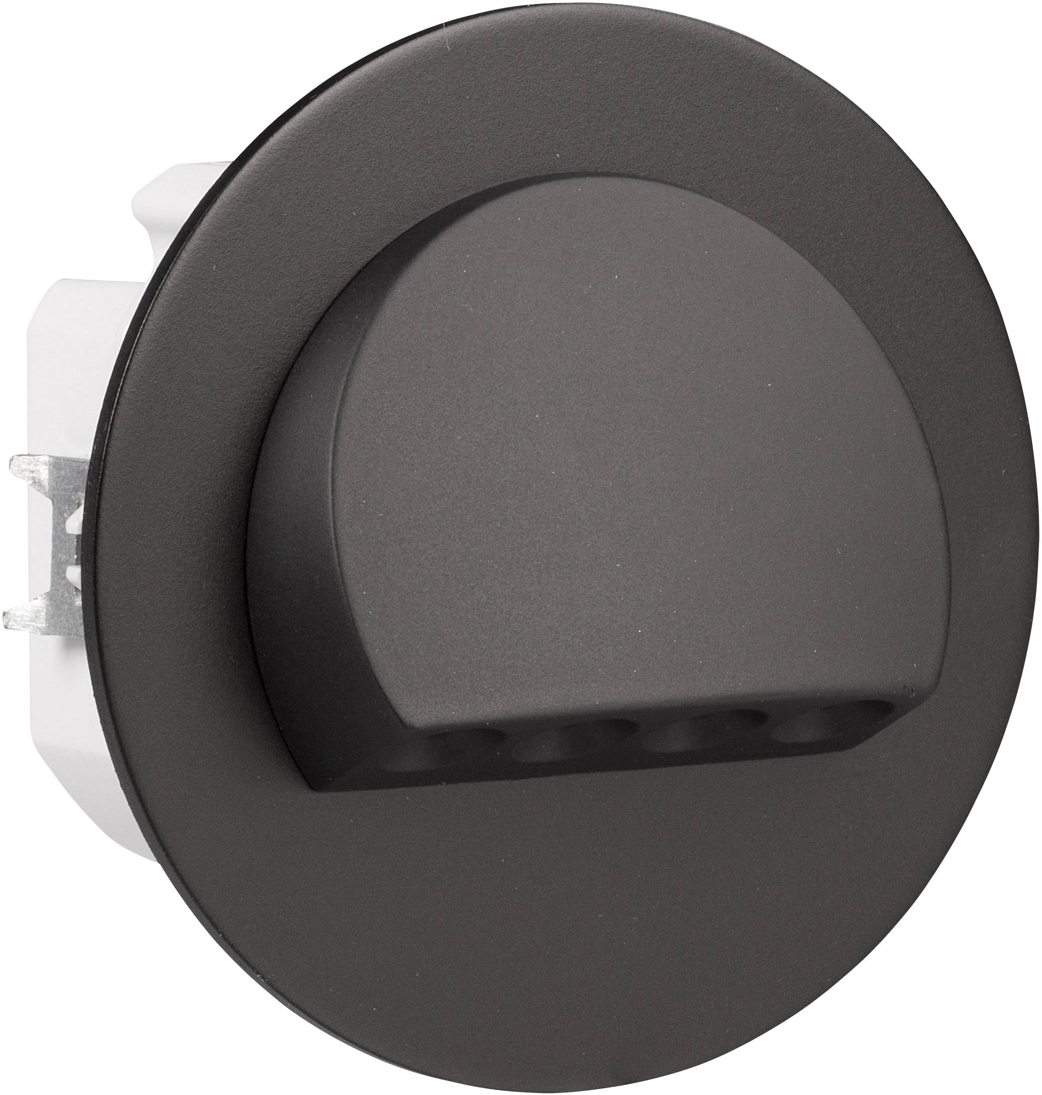 Zamel 09-221-62 Rubi LED recessed wall light LED (monochrome) Built-in LED 0.42 W Black