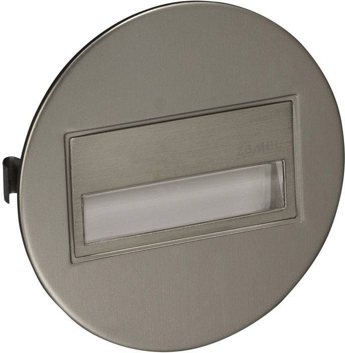 Zamel Sona 13-211-22 LED recessed wall light 0.42 W Warm white Steel