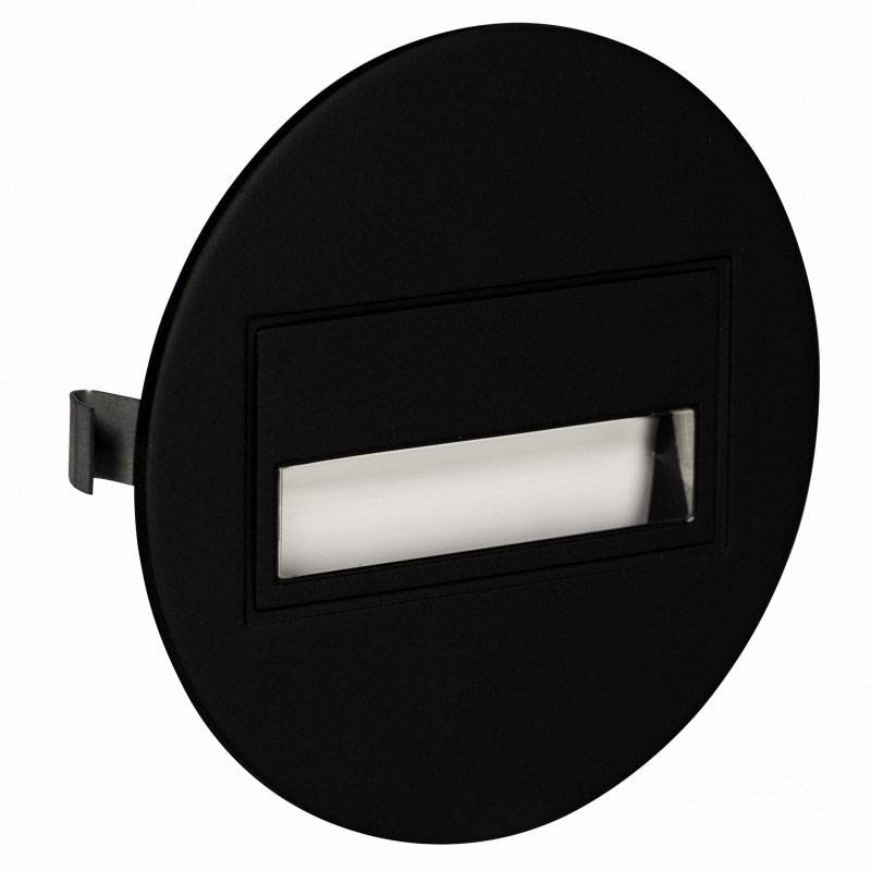 Zamel Sona 13-211-62 LED recessed wall light 0.42 W Warm white Black