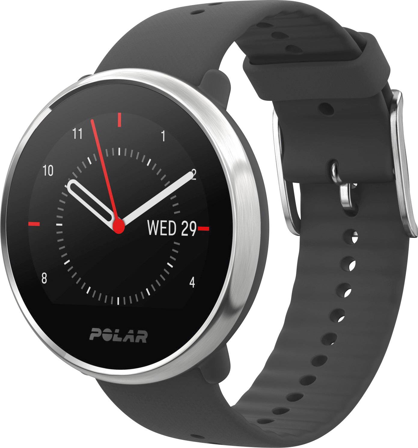 Polar Ignite Heart rate monitor watch with built-in sensor S/M Black