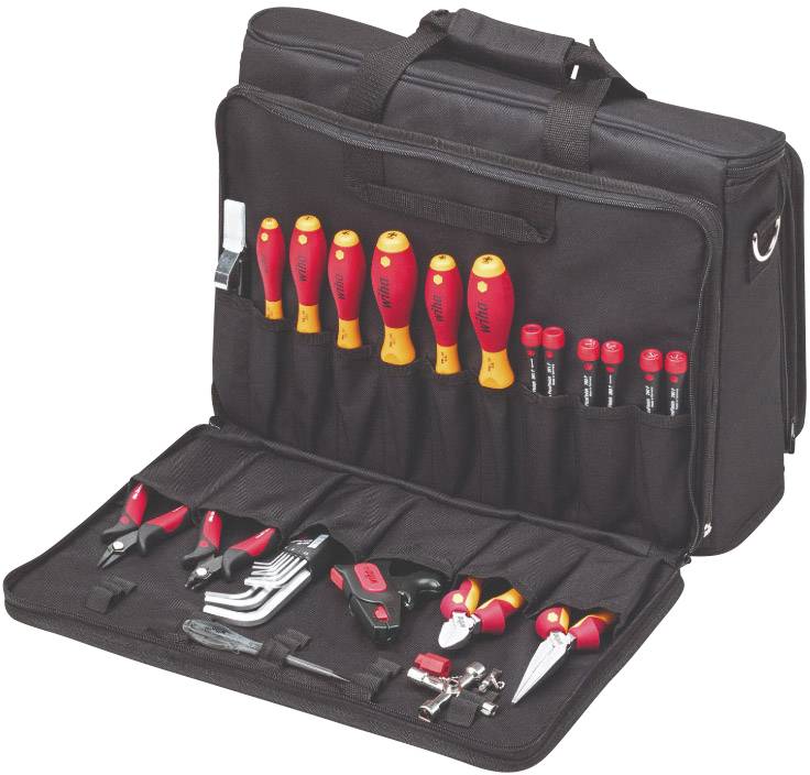 Wiha 43879 Tool kit Electrical contractor 30-piece
