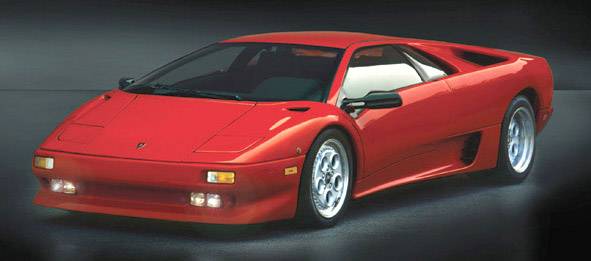 Italeri 3685 Lamborghini Diablo Model car assembly kit 1:24