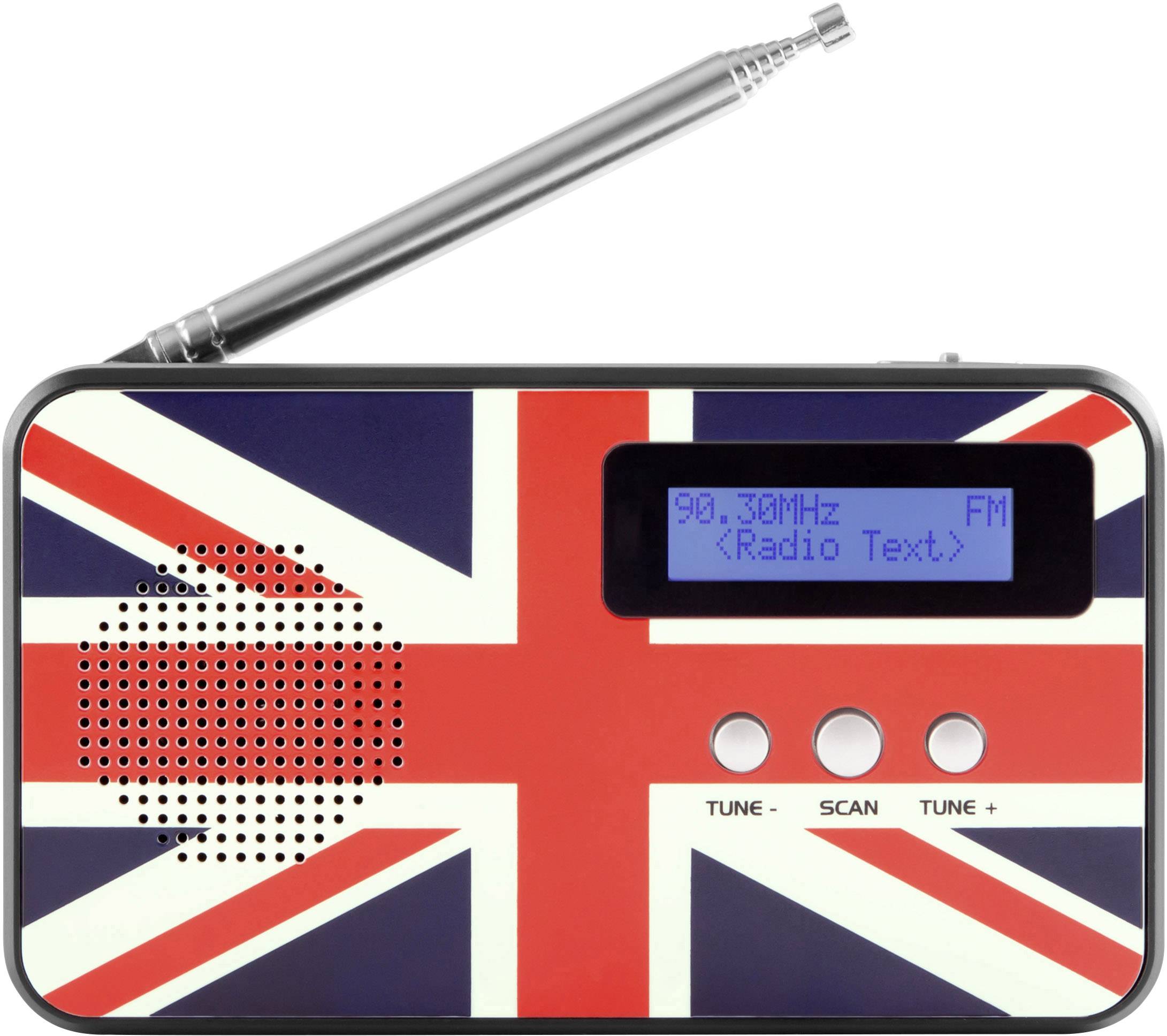 Reflexion TRA5005D+ GB Desk radio DAB+, FM DAB+, FM, USB Tangible keypad