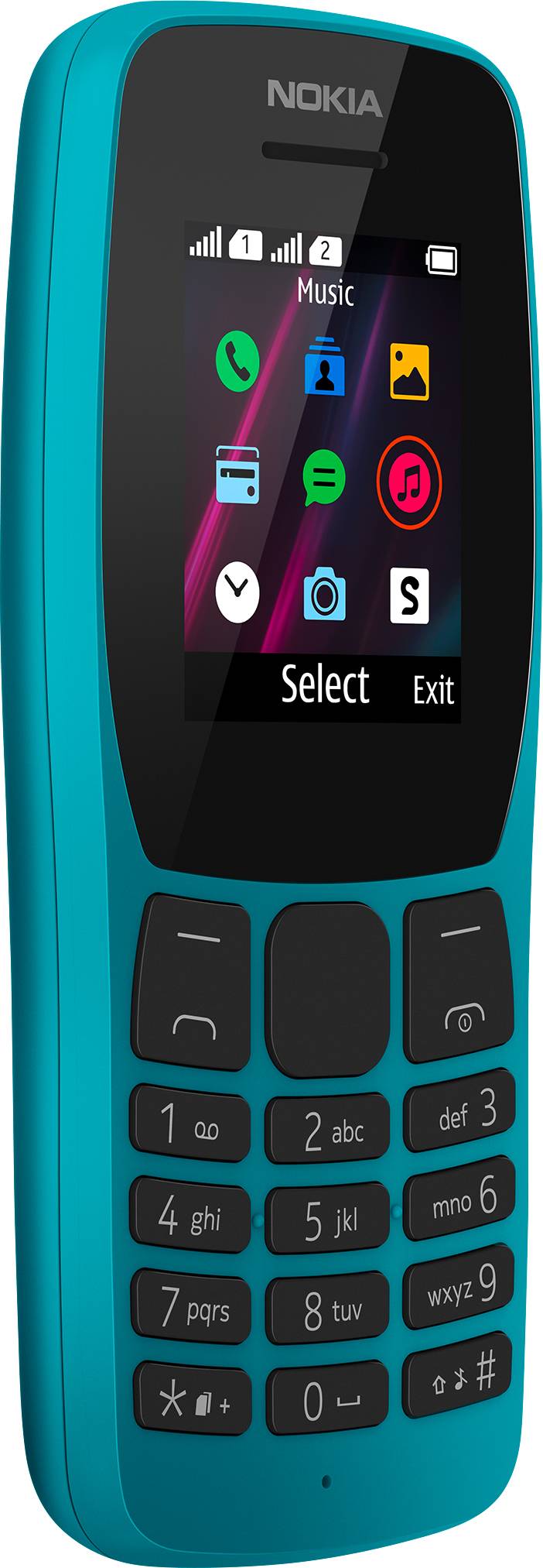 Nokia 110 Dual SIM mobile phone Blue sea