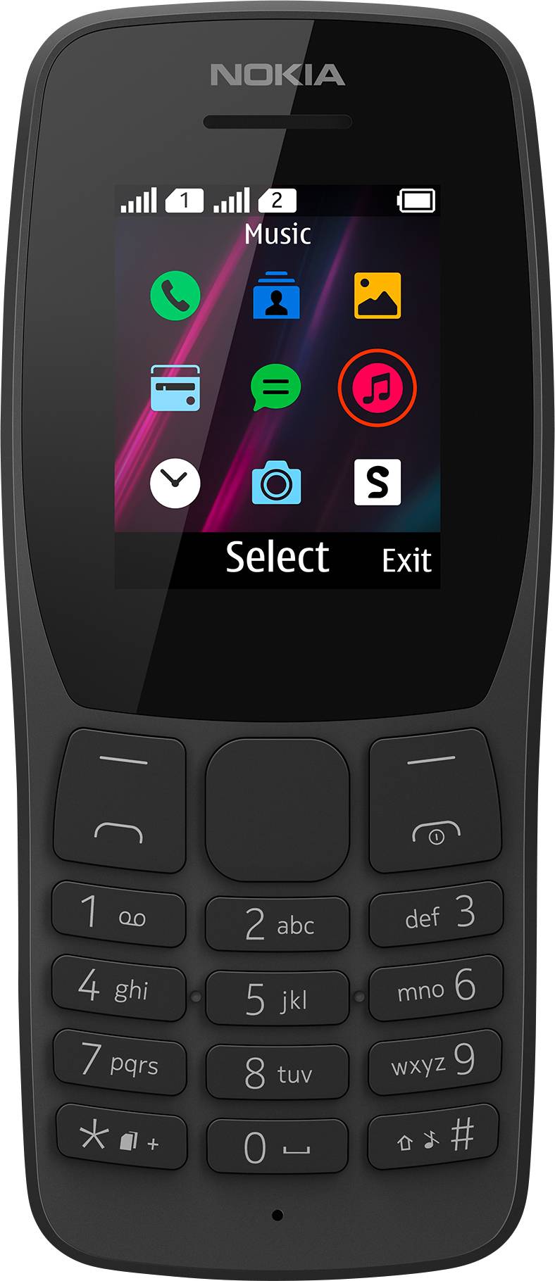 Nokia 110 Dual SIM mobile phone Black