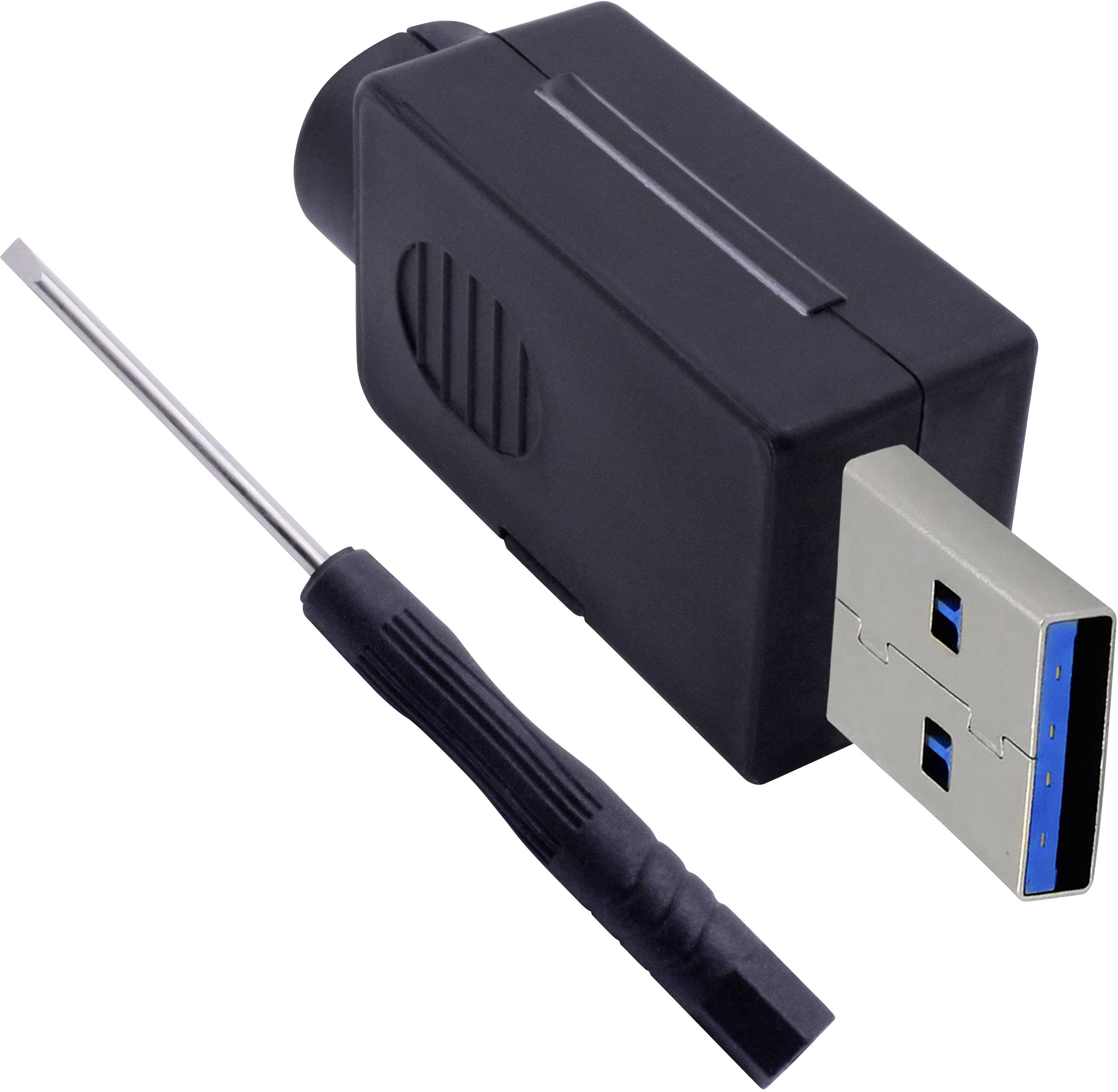 USB 3.0 modular plug set, type A Plug, straight 2001C200 Quadrios Content: 1 pc(s)