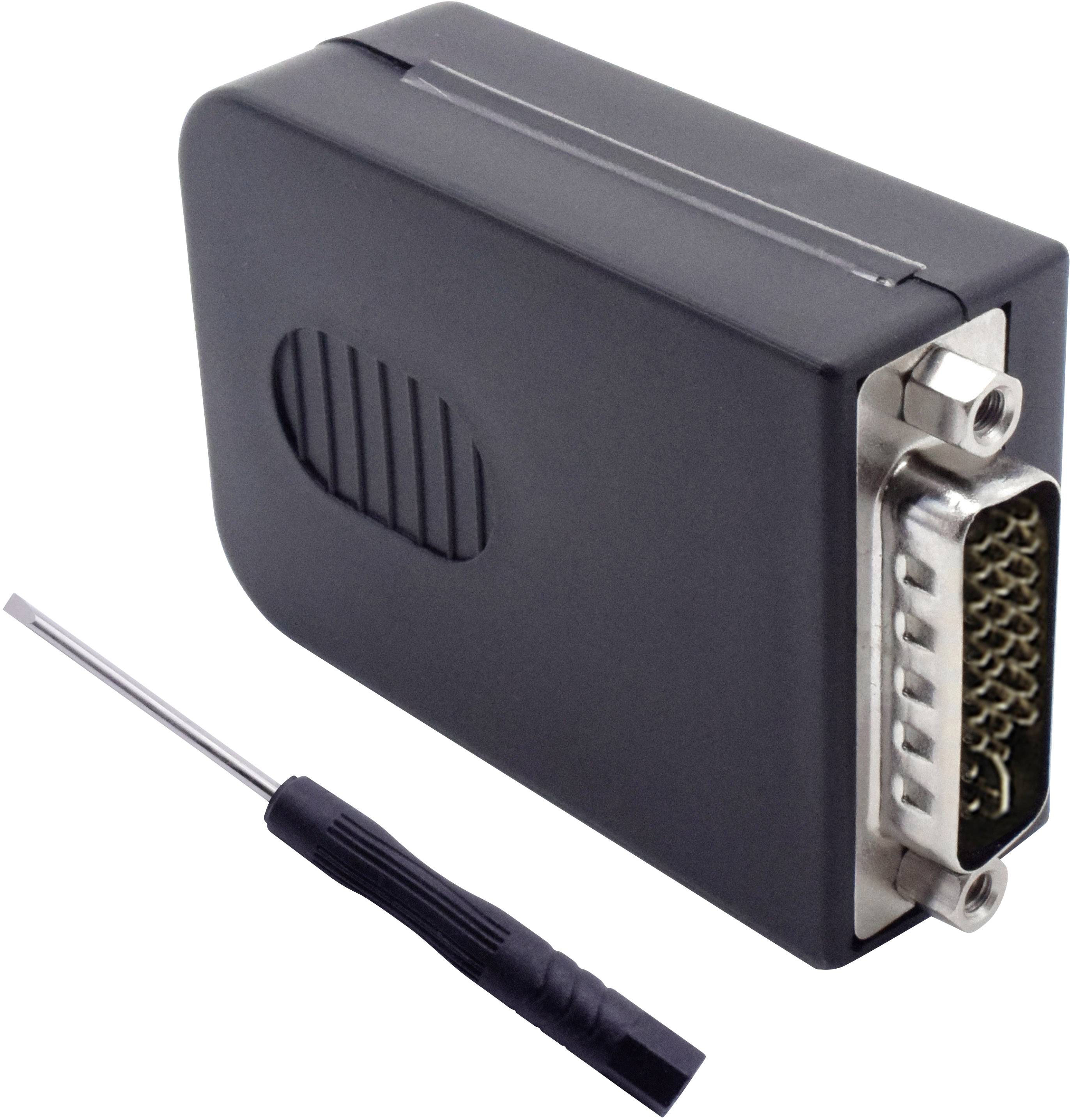 Quadrios 2001C223 DVI connector Plug, straight Number of pins: 30 Black 1 pc(s)