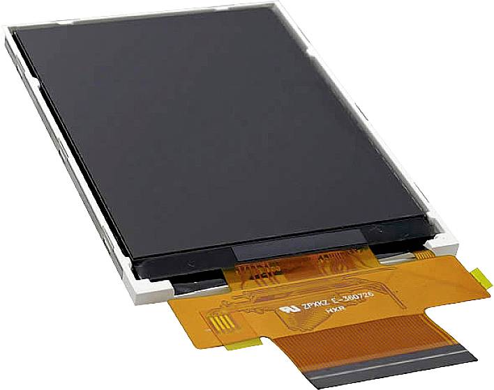 Display Elektronik LCD White 240 x 320 Pixel (W x H x D) 50 x 69.2 x 2.5 mm DEM240320K1TMH-PW-N.