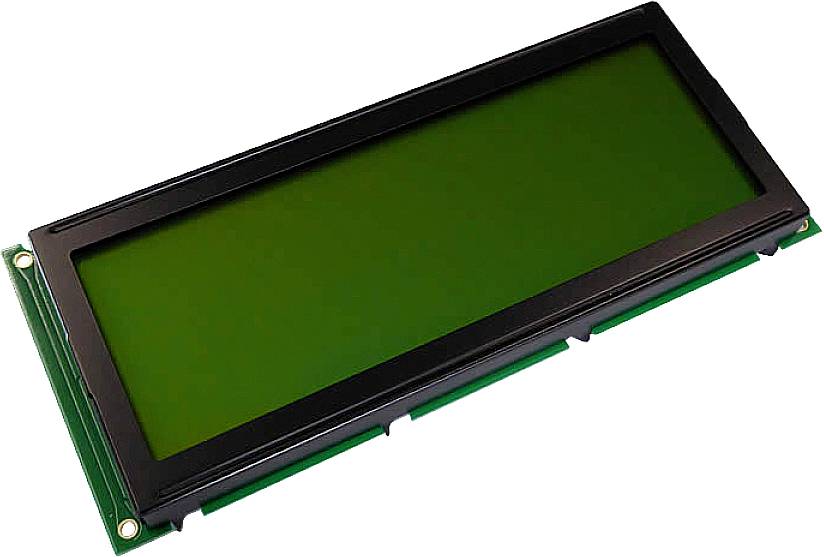 Display Elektronik LCD Yellow-green 20 x 4 Pixel (W x H x D) 146 x 62.5 x 11.1 mm