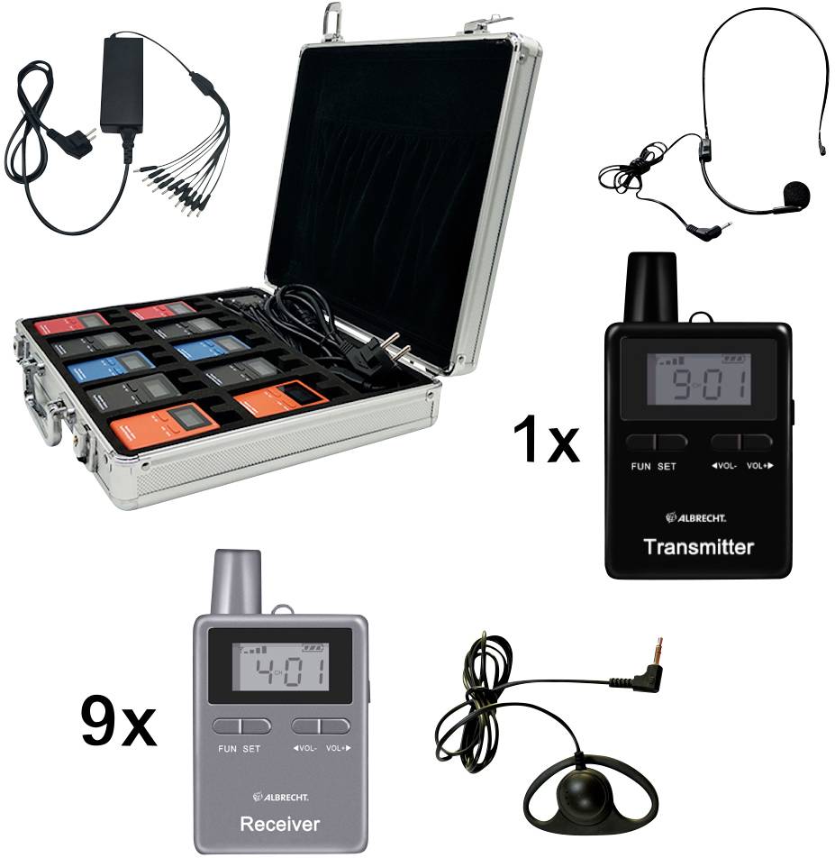 Albrecht ATT/ATR400 10er 29970.S10 Tour Guide 10-piece set