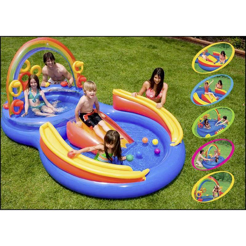 Intex Playcenter Rainbow Ring 206+248l 57453NP