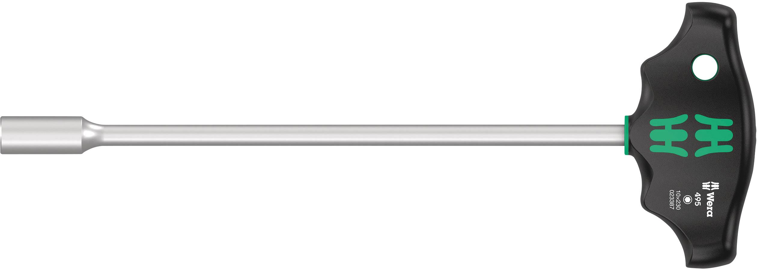 Wera 495 Socket wrench Spanner size (metric): 10 mm Blade length: 230 mm