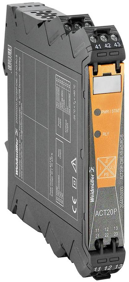 Weidmüller ACT20P-CML-10-AO-RC-P 2489910000 Isolator 1 pc(s)