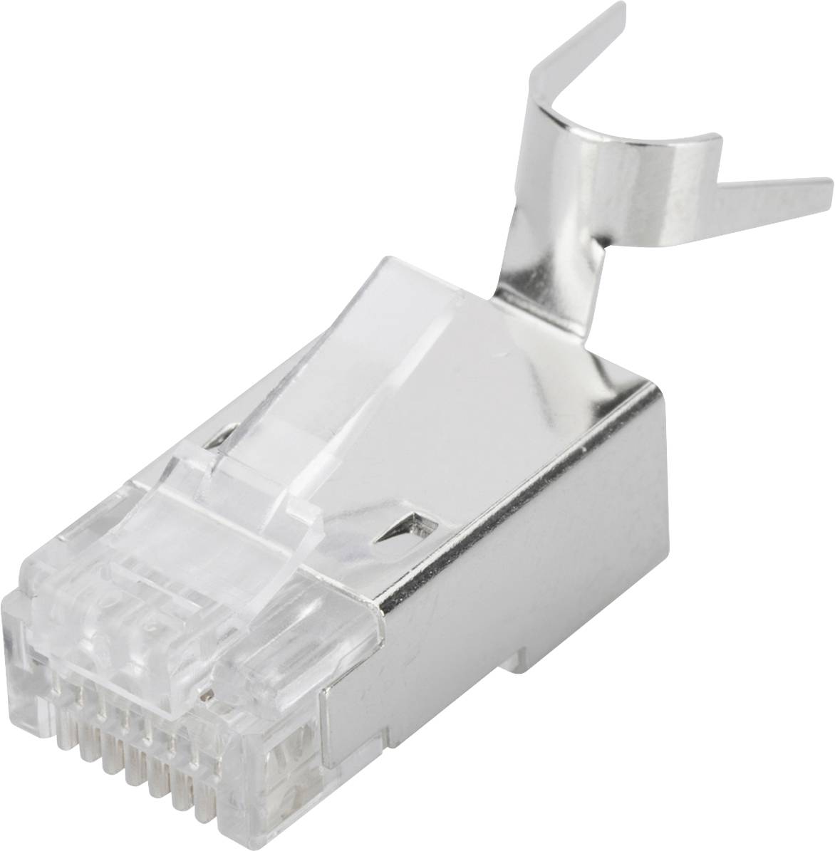 Digitus AK-219604 Cat 6A RJ45 modular plug, shielded AK-219604 Plug, straight No. of pins (RJ) 8P8C